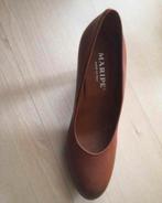 Cognac pump maripé maat 39,5, Ophalen of Verzenden, Zo goed als nieuw, Bruin, Pumps