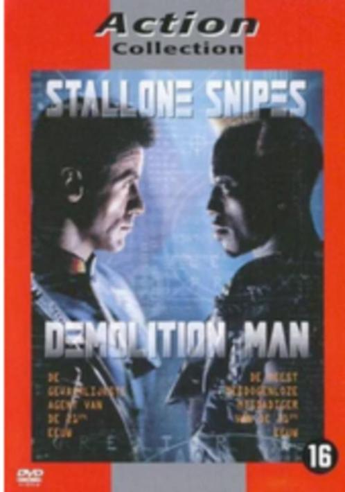 Demolition Man (1993) Dvd Sylvester Stallone, Wesley Snipes, Cd's en Dvd's, Dvd's | Actie, Gebruikt, Actie, Vanaf 16 jaar, Ophalen of Verzenden