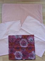 4 roze kussenhoezen, Ophalen of Verzenden, Zo goed als nieuw, Roze