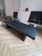 Massief houten woonkamertafel, Huis en Inrichting, Tafels | Salontafels, Ophalen, 50 tot 100 cm, Zo goed als nieuw, 150 tot 200 cm