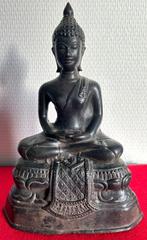 Bronzen Boeddha - Thailand - 1940, Antiek en Kunst, Ophalen of Verzenden