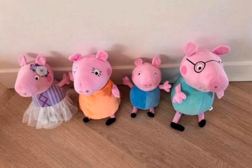 Knuffels Peppa Pig - 4x (als nieuw)., Kinderen en Baby's, Speelgoed | Knuffels en Pluche, Zo goed als nieuw, Overige typen, Ophalen