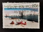 Australian Antarctic 1984 - vliegtuig landingsbaan Mawson, Ophalen of Verzenden, Gestempeld