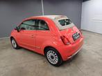 Fiat 500C 1.2i Lounge,Cabrio,Navigatie,Parkeersensoren,..., Auto's, Voorwielaandrijving, Stof, Gebruikt, 1242 cc