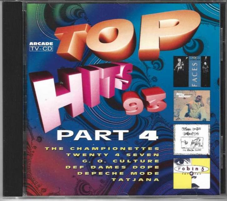 CD Top Hits 93 vol 4, Cd's en Dvd's, Cd's | Verzamelalbums, Zo goed als nieuw, Hiphop en Rap, Ophalen of Verzenden
