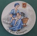 LE P'TIT QUINQUIN - MET WAPENSCHILD FRANSE STAD LILLE, Antiek en Kunst, Antiek | Wandborden en Tegels, Ophalen of Verzenden