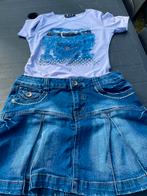 Setje jeansrok Onado en bijpassend topje, Ophalen of Verzenden