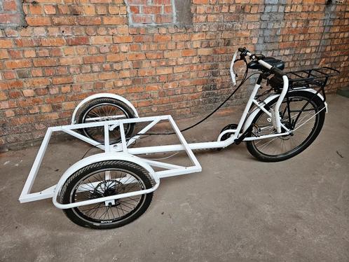 aanpasbare elektrische bakfiets driewieler, Fietsen en Brommers, Fietsen | Driewielfietsen, Gebruikt, Ophalen of Verzenden