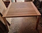 Teak tafel (splinternieuw), Huis en Inrichting, Tafels | Eettafels, Ophalen, Nieuw, Vier personen, 100 tot 150 cm