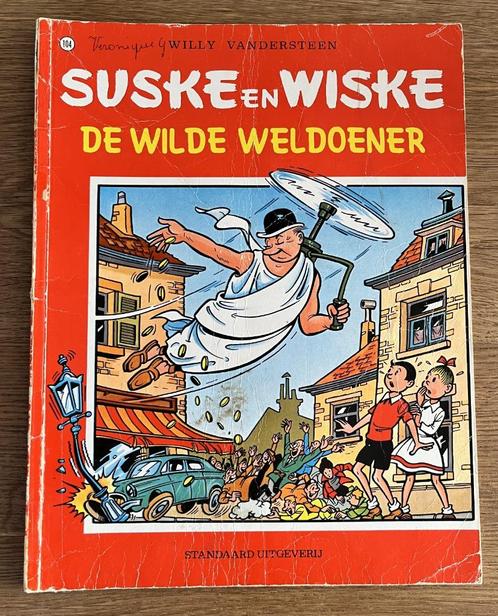 Suske et Wiske - Le bienfaiteur sauvage -104 (1978) Comic, Livres, BD, Utilisé, Une BD, Enlèvement ou Envoi