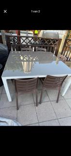 Tuintafel, Ophalen, Zo goed als nieuw, Vierkant