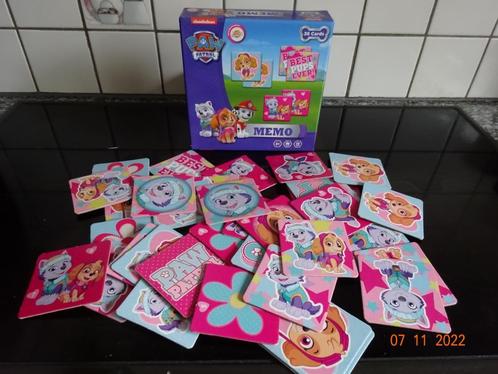 Kinderspelletje memory Paw Patrol *VOLLEDIG*PRIMA STAAT*, Kinderen en Baby's, Speelgoed | Educatief en Creatief, Ophalen of Verzenden