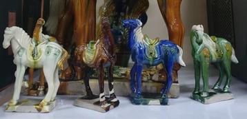 Tang-dynastie Sancai aardewerk paard