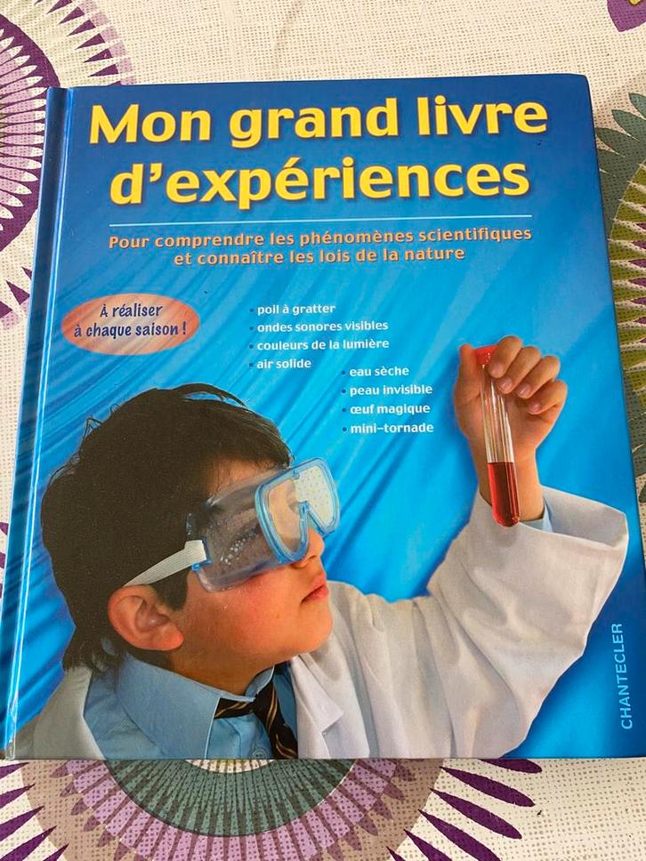 Mon grand livre d'expériences Livre, Boeken, Hobby en Vrije tijd, Ophalen of Verzenden
