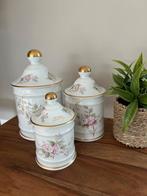 Set van 3 Franse porseleinen potten – Limoges - Sél. Gilis, Ophalen