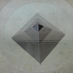 A piramid coffee table, 1990, Ophalen, Gebruikt, Glas, Rond