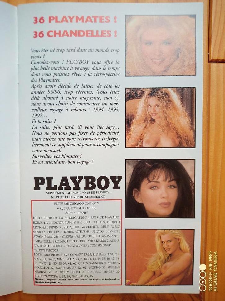 Playboy Collector Nr. 1 - 36 Playmates 92-93-94, Boeken, Tijdschriften en Kranten, Zo goed als nieuw, Overige typen, Ophalen of Verzenden