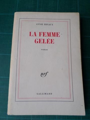 La femme gelée (Annie Ernaux) – 1981 – 192 pages disponible aux enchères