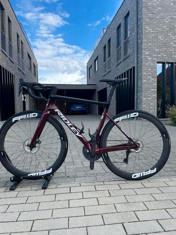 Ridley Falcn RS Ultegra Di2 12 speed maat M met Powermeter beschikbaar voor biedingen