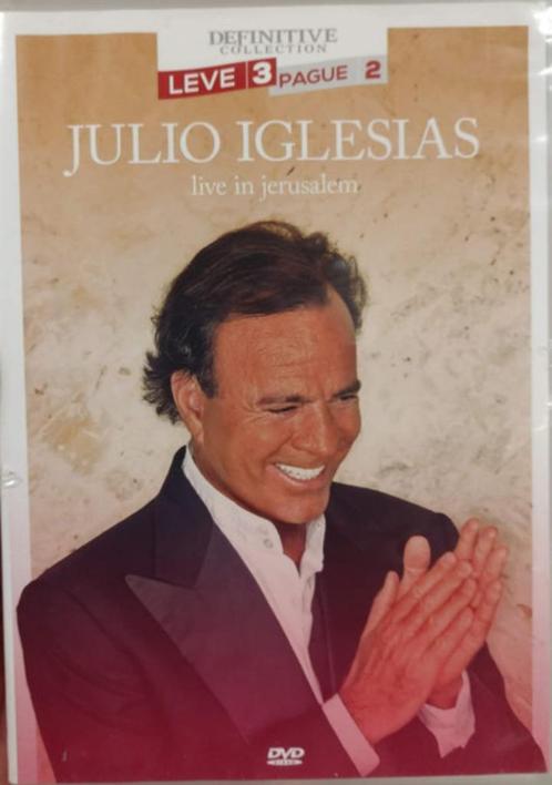 Julio Iglesias, live in Jerusalem,, CD & DVD, DVD | Musique & Concerts, Comme neuf, Musique et Concerts, Tous les âges, Enlèvement ou Envoi