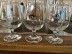4 Kriek Belle vue glazen, Ophalen, Zo goed als nieuw, Glas of Glazen, Overige merken