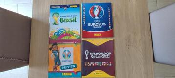 Panini albums foot Coupe du monde - Euro beschikbaar voor biedingen