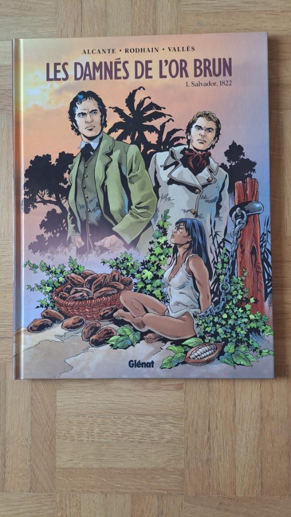 Les damnés de l'or brun - T1 (EO, TBE), Boeken, Stripverhalen, Zo goed als nieuw, Eén stripboek, Ophalen of Verzenden