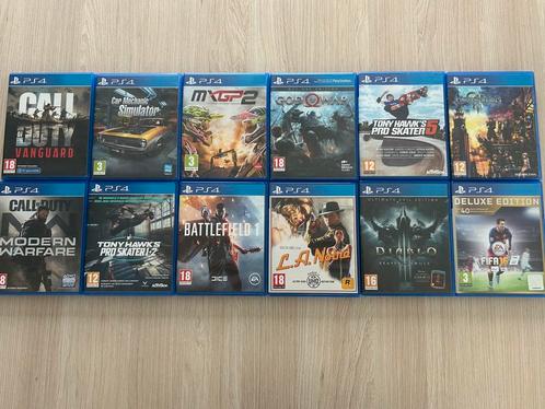Ps4 games, Games en Spelcomputers, Spelcomputers | Sony PlayStation 4, Zo goed als nieuw, Pro, Ophalen of Verzenden