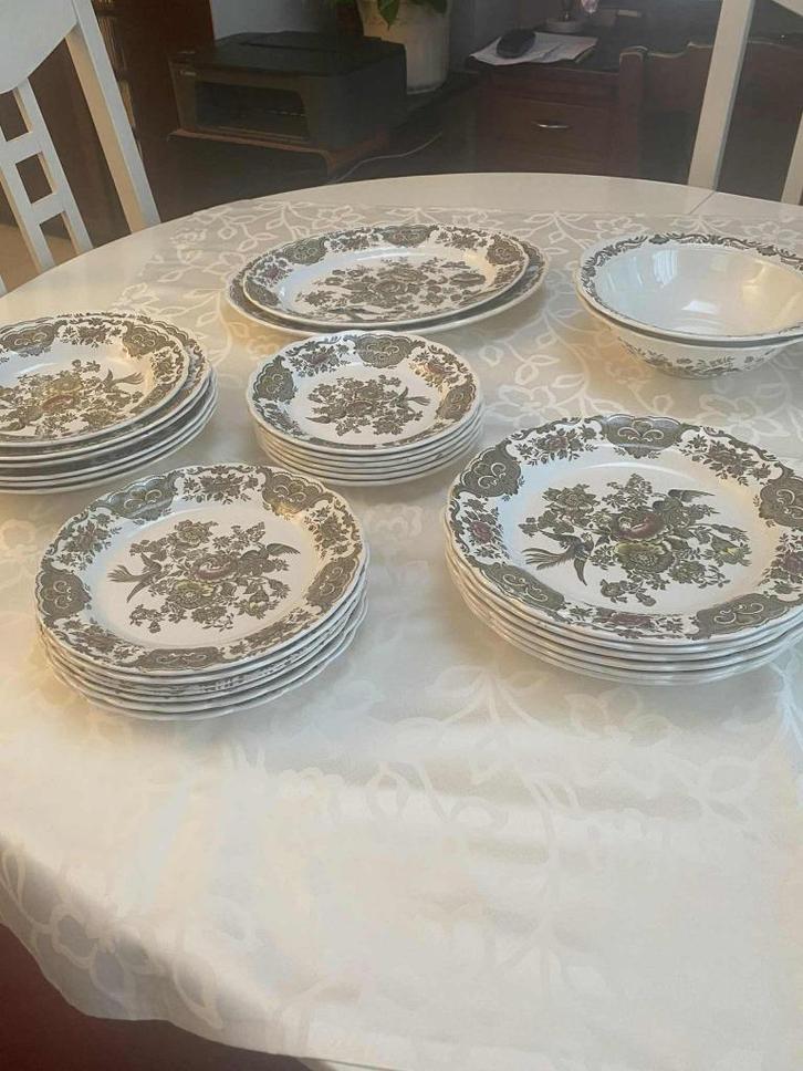 Vintage borden Windsor Ridgway, Antiek en Kunst, Antiek | Keramiek en Aardewerk, Ophalen