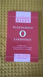 zakboekje bloedgroep O, Boeken, Ophalen of Verzenden, Gelezen
