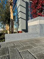 Gravure sur pierre bleue, Jardin & Terrasse, Pavé & Dalles, Enlèvement, Comme neuf