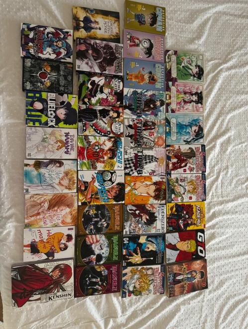 Lot de 60 mangas, Livres, BD, Enlèvement ou Envoi