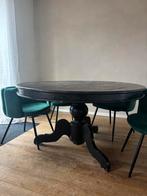 Massief houden tafel, Huis en Inrichting, Ophalen, Gebruikt, 100 tot 150 cm, Landelijk