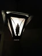 Antieke smeedijzeren plafondlamp, Zo goed als nieuw, Ophalen