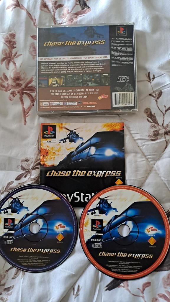Chase the express ps1 (hidden gem!), Games en Spelcomputers, Games | Sony PlayStation 1, Zo goed als nieuw, Ophalen of Verzenden