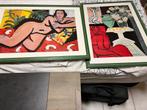 2x Offset prints schilderijen Matisse ‘36 en ‘39, Enlèvement