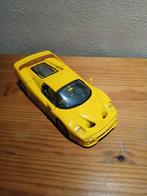 Modelauto ferrari f50 Geel  gesloten dak. Schaal 1/18, Hobby en Vrije tijd, Ophalen, Zo goed als nieuw, Auto, Overige merken