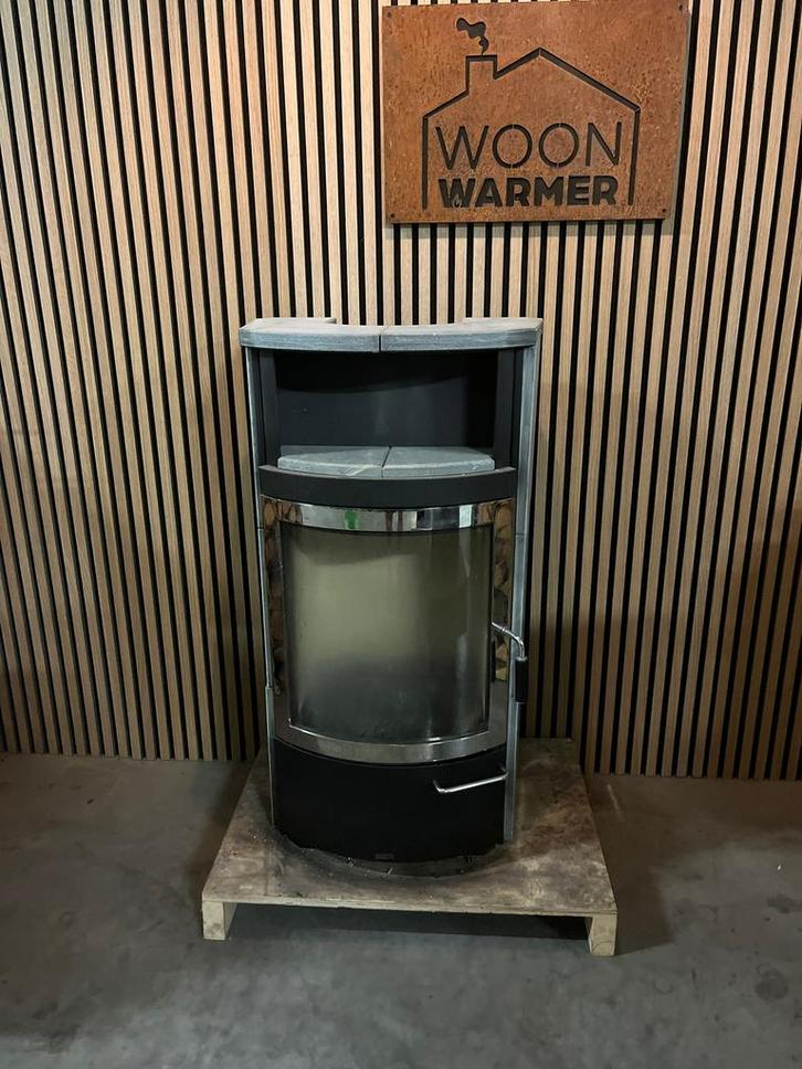 24217 Speksteenkachel Hark 7kw, Huis en Inrichting, Kachels, Gebruikt, Vrijstaand, Houtkachel, Hout, Ophalen