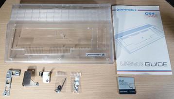 Commodore 64 transparante case beschikbaar voor biedingen