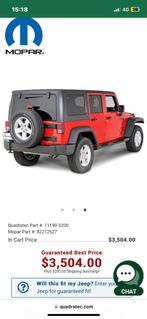 Jeep Wrangler, Gebruikt, Jeep