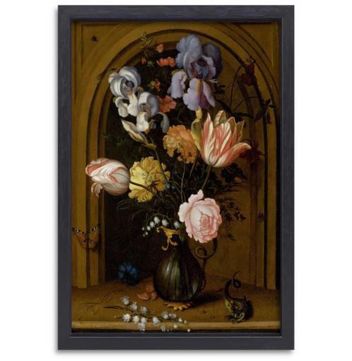 Nature morte dans un vase en verre - Toile Balthasar van der, Maison & Meubles, Accessoires pour la Maison | Décorations murale