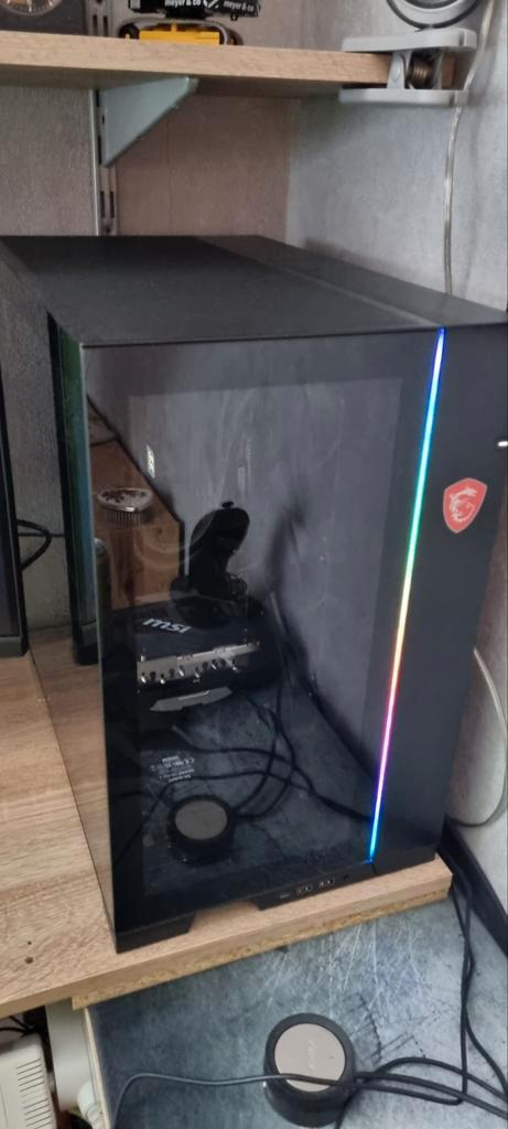 gaming pc lian li custom build, Computers en Software, Desktop Pc's, Zo goed als nieuw, SSD, Gaming, Ophalen