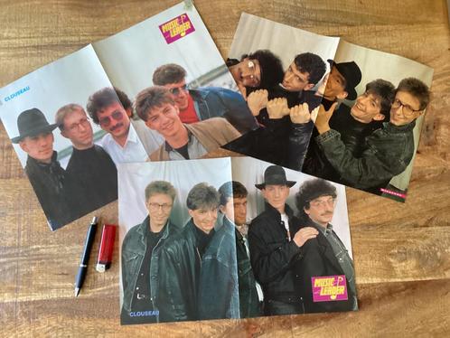 3 posters CLOUSEAU 🕵🏼‍♂️🎸🎶, Verzamelen, Posters, Zo goed als nieuw, Verzenden