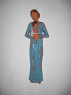 Vierge en céramique  - hauteur 37 cm - année 60/70, Antiquités & Art, Enlèvement