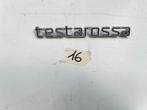 Testarossa-logo voor Ferrari Testarossa, Ophalen, Nieuw, Ferrari, Achter