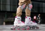 Rolschaatsen inlineskates verstelbaar Nijdam maat 33-36, Ophalen, Verstelbaar, Kinderen, Zo goed als nieuw