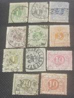 Belgie 1869-1897, Postzegels en Munten, Ophalen of Verzenden, Gestempeld
