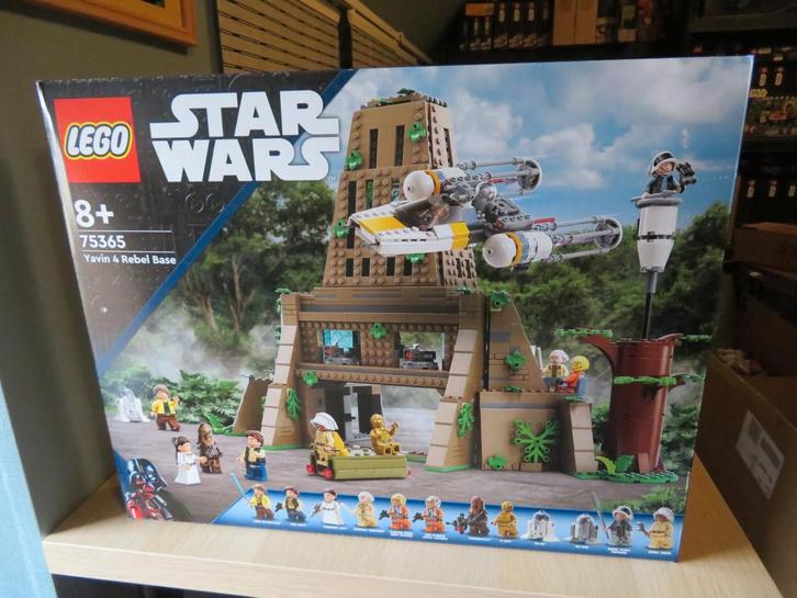 Lego Star Wars 75365 Yavin 4 Rebel Base (2023), Kinderen en Baby's, Speelgoed | Duplo en Lego, Nieuw, Lego, Complete set, Ophalen of Verzenden