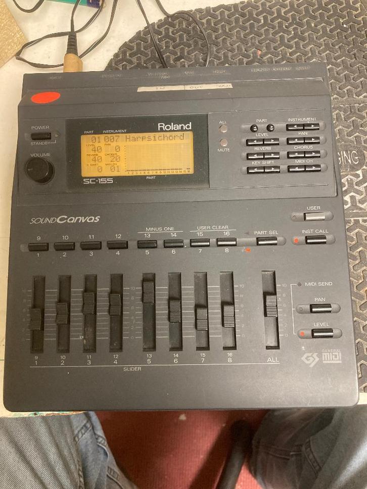 ROLAND SC-155 Sound Canvas - MIDI Sound Generator, Musique & Instruments, Équipement Midi, Utilisé, Enlèvement ou Envoi
