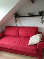 Zetel/slaapbank ikea, Huis en Inrichting, Slaapkamer | Slaapbanken, Ophalen, Gebruikt, 210 cm, Tweepersoons